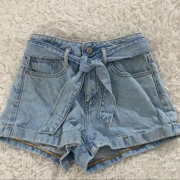 PacSun Pants - Pacsun Light Blue Mom Shorts